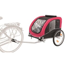 Trixie Trixie hondenfietskar zwart / rood Trixie Trixie hondenfietskar zwart / rood