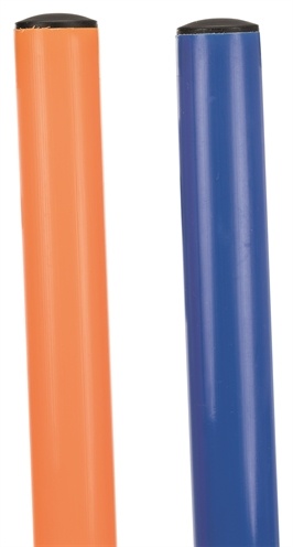 Trixie Trixie dog activity agility slalom stokken blauw / oranje Trixie Trixie dog activity agility slalom stokken blauw / oranje