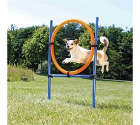 Trixie Trixie dog activity agility ring blauw / oranje Trixie Trixie dog activity agility ring blauw / oranje