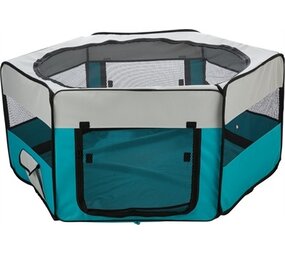 Trixie Trixie puppy ren turquoise / grijs Trixie Trixie puppy ren turquoise / grijs