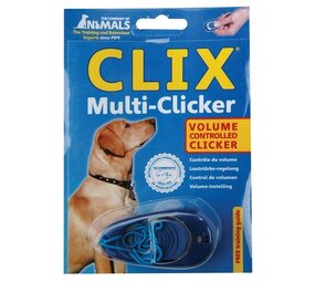 The company of animals Coa clix multi-clicker 3 tonig blauw