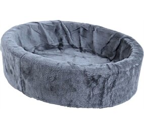 Merkloos Teddy hondenmand grijs Merkloos Teddy hondenmand grijs