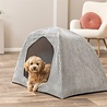 Trixie Trixie hondenmand tent jonna vital ribstof lichtgrijs Trixie Trixie hondenmand tent jonna vital ribstof lichtgrijs