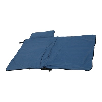 Zolux Zolux bivouak hondendeken / slaapzak 2in1 blauw Zolux Zolux bivouak hondendeken / slaapzak 2in1 blauw