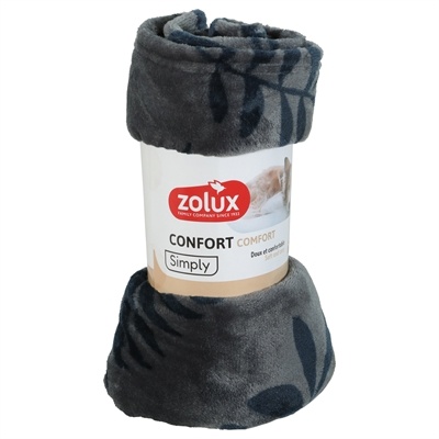 Zolux Zolux hondendeken cocoon patroon grijs assorti