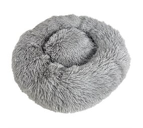 Sazzz Sazzz hondenmand fluffy lichtgrijs