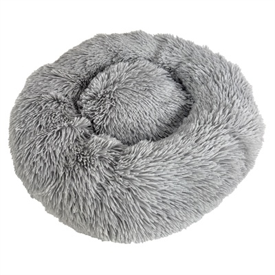 Sazzz Sazzz hondenmand fluffy lichtgrijs