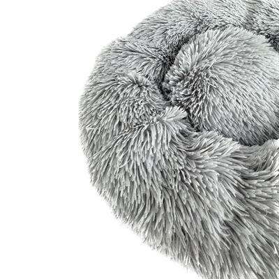 Sazzz Sazzz hondenmand fluffy lichtgrijs