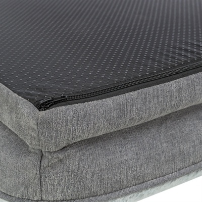 Trixie Trixie vital hondenmand lino hoekig grijs / lichtgrijs Trixie Trixie vital hondenmand lino hoekig grijs / lichtgrijs