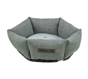 Trixie Trixie hondenmand viviana rond blauwgrijs Trixie Trixie hondenmand viviana rond blauwgrijs