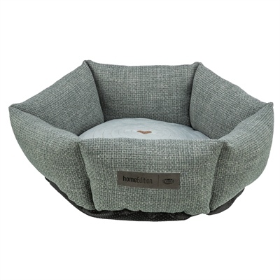 Trixie Trixie hondenmand viviana rond blauwgrijs Trixie Trixie hondenmand viviana rond blauwgrijs