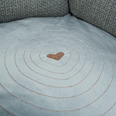 Trixie Trixie hondenmand viviana rond blauwgrijs Trixie Trixie hondenmand viviana rond blauwgrijs