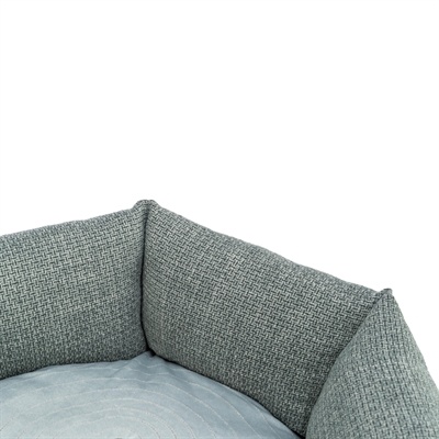 Trixie Trixie hondenmand viviana rond blauwgrijs Trixie Trixie hondenmand viviana rond blauwgrijs