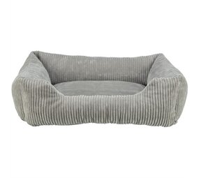 Trixie Trixie hondenmand vital jonna ribfluweel grijs Trixie Trixie hondenmand vital jonna ribfluweel grijs