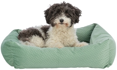 Trixie Trixie hondenmand alena hoekig saliegroen Trixie Trixie hondenmand alena hoekig saliegroen