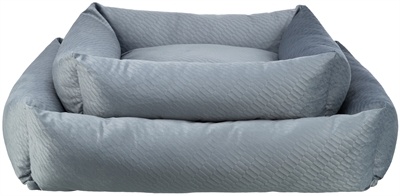 Trixie Trixie hondenmand alena hoekig blauw / grijs