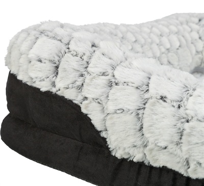 Trixie Trixie vital hondenmand lino hoekig zwart / grijs Trixie Trixie vital hondenmand lino hoekig zwart / grijs