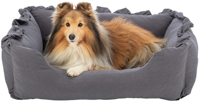 Trixie Trixie hondenmand amelie hoekig donkergrijs Trixie Trixie hondenmand amelie hoekig donkergrijs