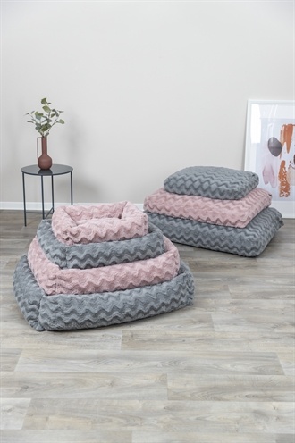 Trixie Trixie hondenmand loki gerecycled hoekig roze