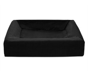 Bia Bia bed royal fluweel hoes hondenmand zwart Bia Bia bed royal fluweel hoes hondenmand zwart