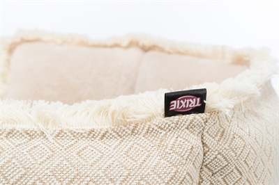 Trixie Trixie hondenmand boho hoekig beige Trixie Trixie hondenmand boho hoekig beige