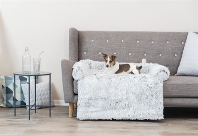 Trixie Trixie sofa bed harvey meubelbeschermer hoekig wit / zwart