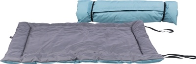 Trixie Trixie reisdeken samoa classic lichtblauw / grijs Trixie Trixie reisdeken samoa classic lichtblauw / grijs