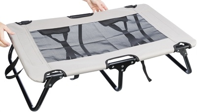 Trixie Trixie stretcher hondenligbed grijs / zwart