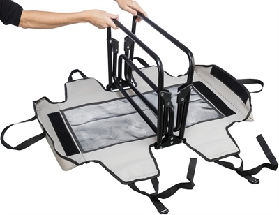 Trixie Trixie stretcher hondenligbed grijs / zwart