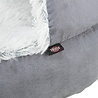 Trixie Trixie hondenmand donut harvey grijs / wit-zwart Trixie Trixie hondenmand donut harvey grijs / wit-zwart