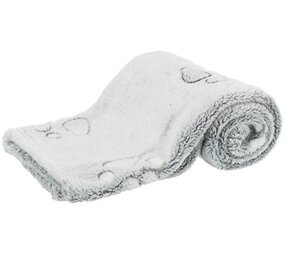 Trixie Trixie hondendeken nando softfleece lichtgrijs
