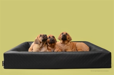 Bia Bia bed hondenmand original square zwart Bia Bia bed hondenmand original square zwart