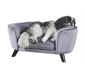 Enchanted pet Enchanted hondenmand / sofa romy pewter grijs