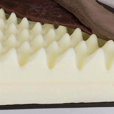 Trixie Trixie vitaal orthopedisch kussen taupe/lichtgrijs Trixie Trixie vitaal orthopedisch kussen taupe/lichtgrijs