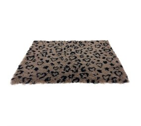 Martin Vetbed print luipaardprint beige / zwart gerecycled Martin Vetbed print luipaardprint beige / zwart gerecycled