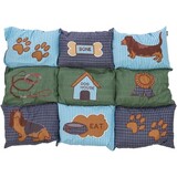 Trixie Trixie hondenkussen patchwork blauw / groen Trixie Trixie hondenkussen patchwork blauw / groen