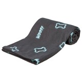 Trixie Trixie barney fleece hondendeken grijs Trixie Trixie barney fleece hondendeken grijs