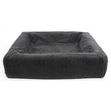 Bia Bia bed fleece hoes hondenmand grijs Bia Bia bed fleece hoes hondenmand grijs