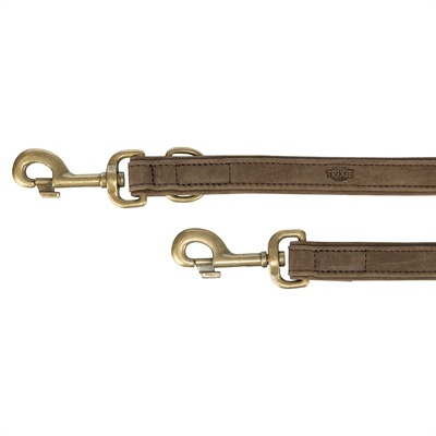 Trixie Trixie hondenriem pure verstelbaar leer bruin Trixie Trixie hondenriem pure verstelbaar leer bruin