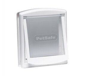 Petsafe Petsafe hondenluik large wit / transparant Petsafe Petsafe hondenluik large wit / transparant