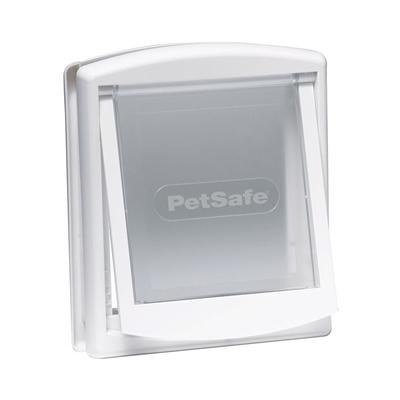 Petsafe Petsafe hondenluik large wit / transparant Petsafe Petsafe hondenluik large wit / transparant