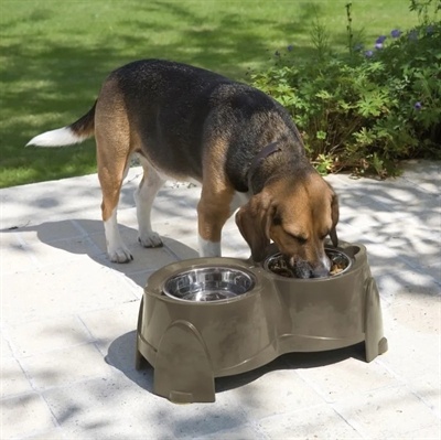 Savic Savic voerbak ergo feeder warmgrijs