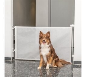 Trixie Trixie afsluithek uitrolhek wit Trixie Trixie afsluithek uitrolhek wit