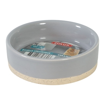 Zolux Zolux olaria voerbak keramiek grijs Zolux Zolux olaria voerbak keramiek grijs