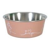 Zolux Zolux love voerbak hond roze Zolux Zolux love voerbak hond roze