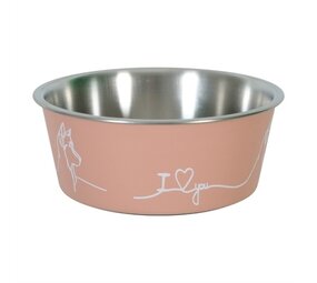 Zolux Zolux love voerbak hond roze Zolux Zolux love voerbak hond roze