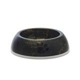 Savic Savic voerbak delice 2 marble zwart / goud Savic Savic voerbak delice 2 marble zwart / goud