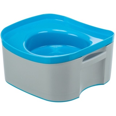 Trixie Trixie drinkbak reisbak strong donkergrijs / petrol Trixie Trixie drinkbak reisbak strong donkergrijs / petrol