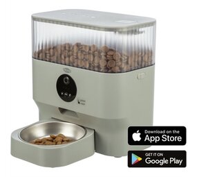 Trixie Trixie voerautomaat tx-c smart lichtgrijs Trixie Trixie voerautomaat tx-c smart lichtgrijs