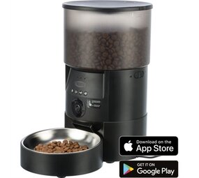 Trixie Trixie voerautomaat tx-c smart zwart Trixie Trixie voerautomaat tx-c smart zwart